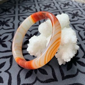 Genuine Agate Bangle